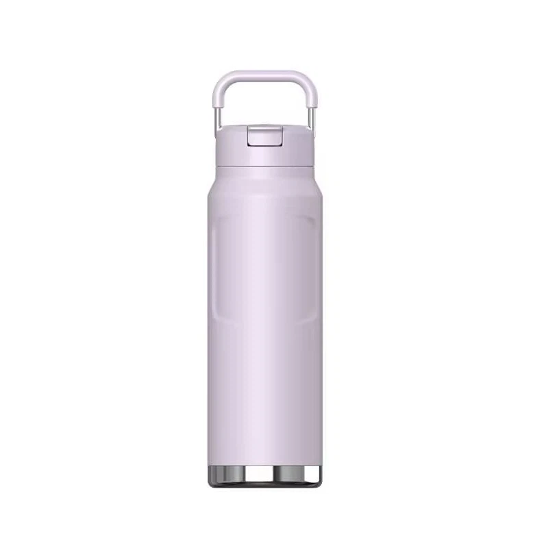 Straw Lid Water Bottle